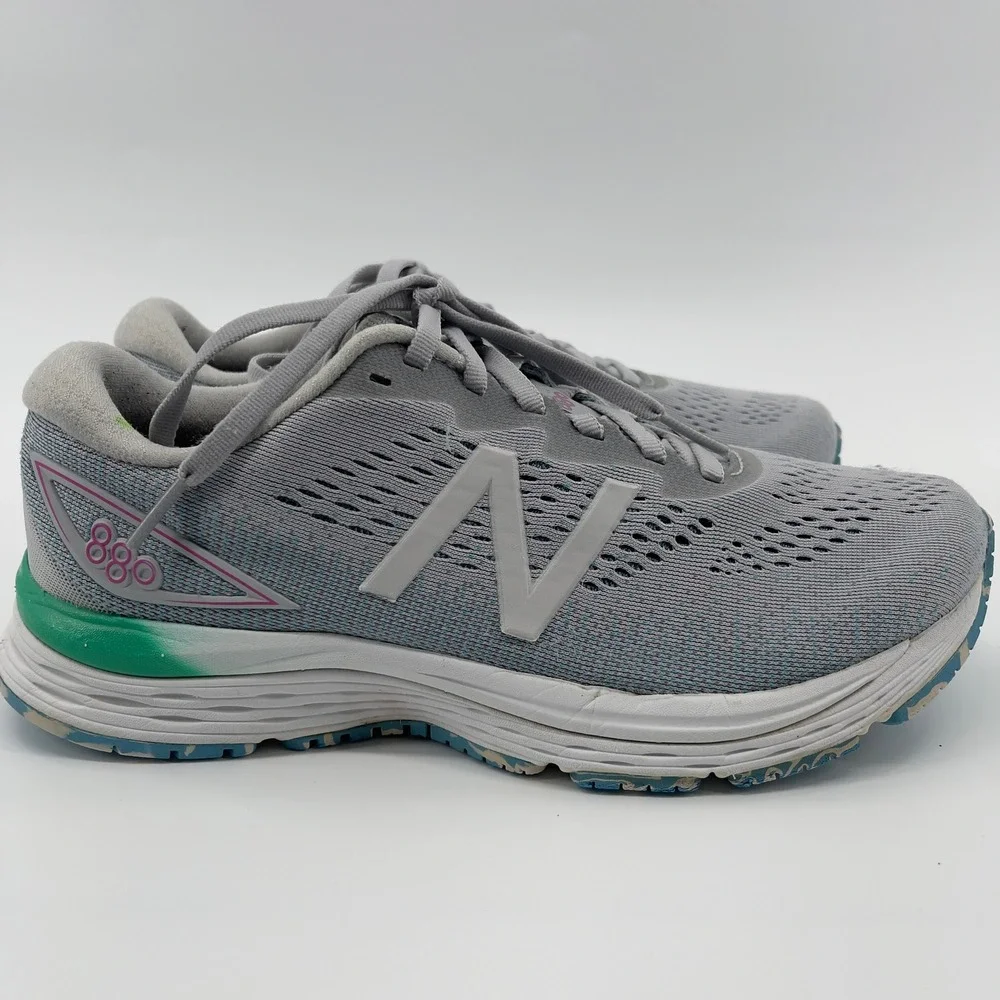 New Balance 880 Running Shoes Gray Women's Athletic Sneakers 9